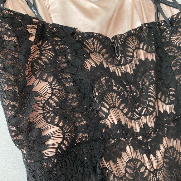 ‼️SALE‼️ NWT - CITY CHIC Black Lace Dress - Picture 7 of 11